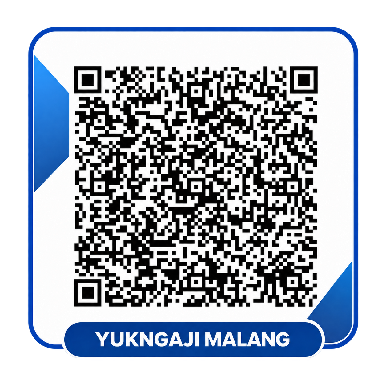 QRIS untuk mendukung dakwah YukNgaji Malang